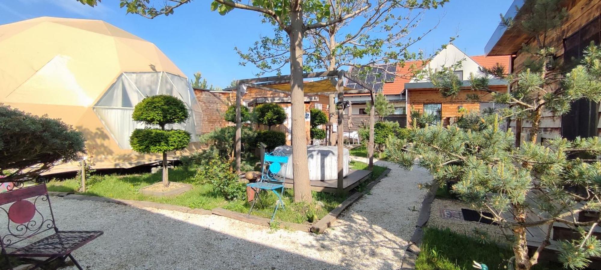 Glamping Dome, Tinyhouses am Neusiedlersee Fertőrákos Exterior foto